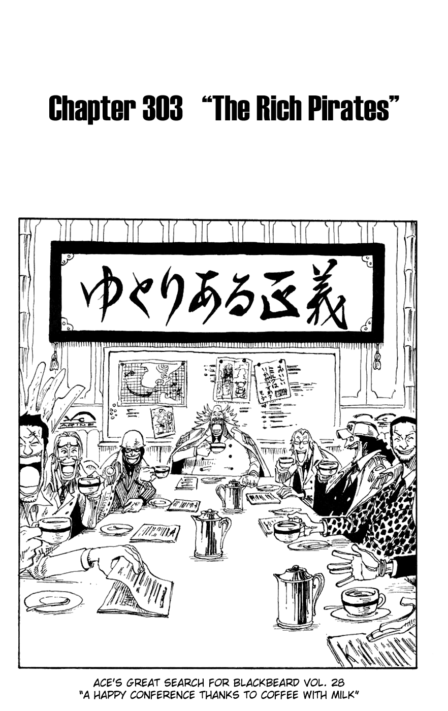 One Piece, Chapter 303 image 01
